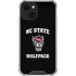 North Carolina State University NC Wolfpack iPhone 13 Mini Clear Case