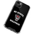 North Carolina State University NC Wolfpack iPhone 13 Mini Clear Case