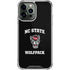 North Carolina State University NC Wolfpack iPhone 13 Pro Max Clear Case
