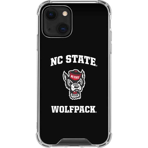 North Carolina State University NC Wolfpack iPhone 14 Plus Clear Case