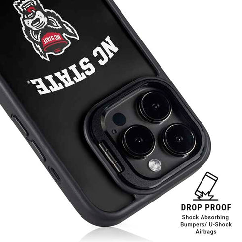 North Carolina State University NC Wolfpack iPhone 14 Pro Kickstand Case