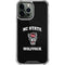 North Carolina State University NC Wolfpack iPhone 14 Pro Max Clear Case