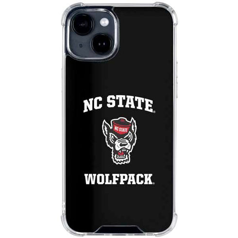 North Carolina State University NC Wolfpack iPhone 15 Clear Case
