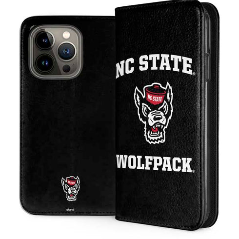 North Carolina State University NC Wolfpack iPhone 15 Pro Folio Case