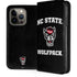 North Carolina State University NC Wolfpack iPhone 15 Pro Folio Case