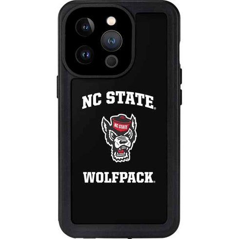 North Carolina State University NC Wolfpack iPhone 15 Pro Waterproof Case