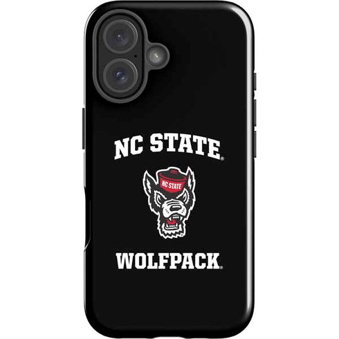 North Carolina State University NC Wolfpack iPhone 16 Impact Case