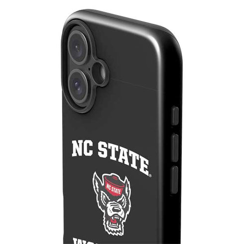 North Carolina State University NC Wolfpack iPhone 16 Plus Impact Case