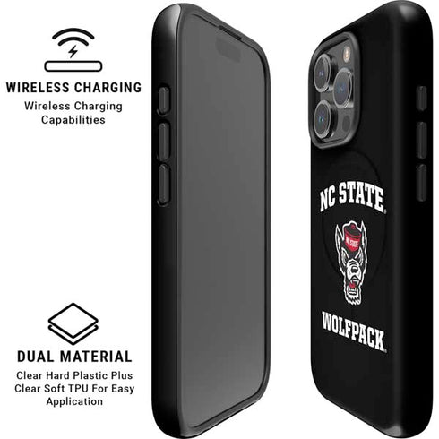 North Carolina State University NC Wolfpack iPhone 16 Pro Magsafe Impact Case