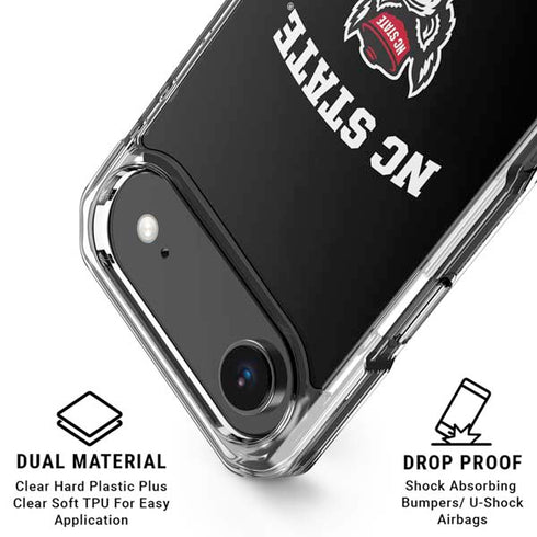 North Carolina State University NC Wolfpack iPhone 17 Air Clear Case