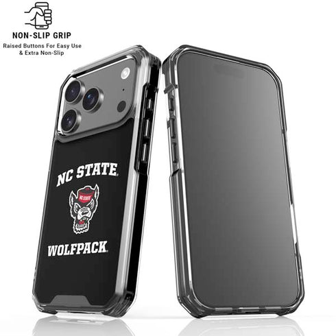 North Carolina State University NC Wolfpack iPhone 17 Pro Clear Case