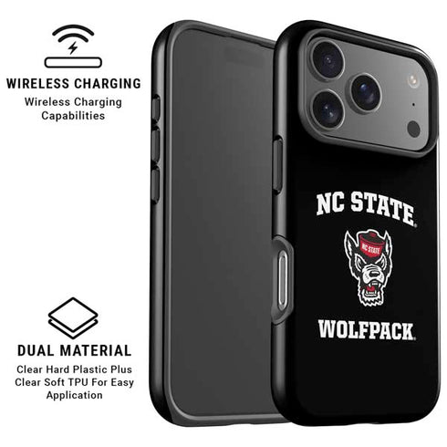 North Carolina State University NC Wolfpack iPhone 17 Pro Magsafe Impact Case