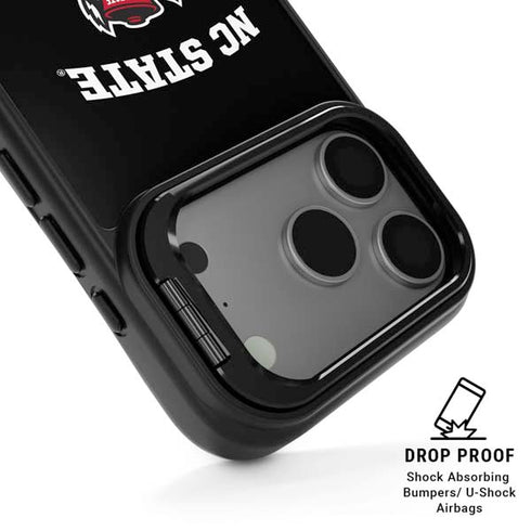 North Carolina State University NC Wolfpack iPhone 17 Pro Max Kickstand Case