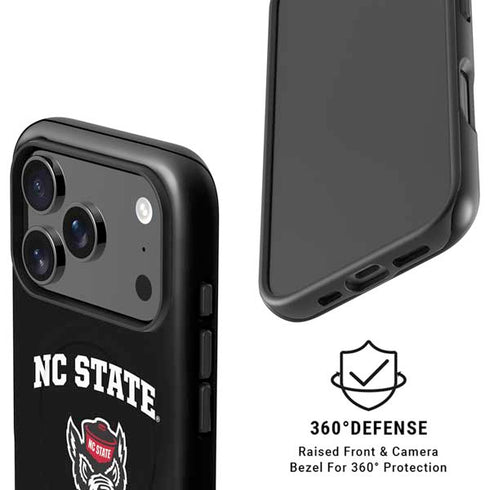 North Carolina State University NC Wolfpack iPhone 17 Pro Max Magsafe Impact Case