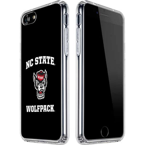 North Carolina State University NC Wolfpack iPhone SE (2nd & 3rd Gen) Clear Case