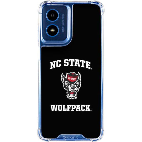 North Carolina State University NC Wolfpack Moto G 5G (2024) Clear Case