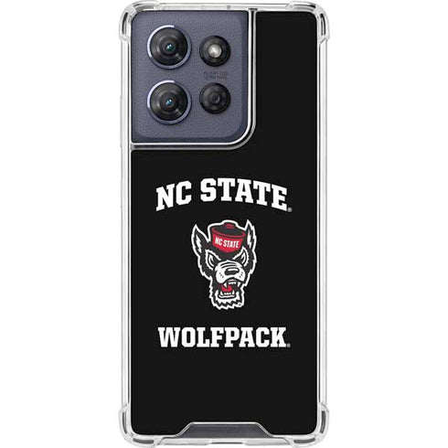 North Carolina State University NC Wolfpack Moto G Play 5G (2025) Clear Case