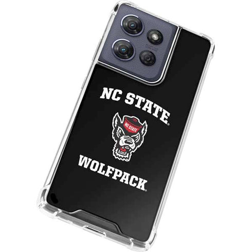 North Carolina State University NC Wolfpack Moto G Play 5G (2025) Clear Case