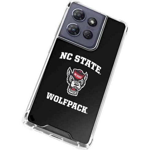 North Carolina State University NC Wolfpack Moto G Power 5G (2025) Clear Case