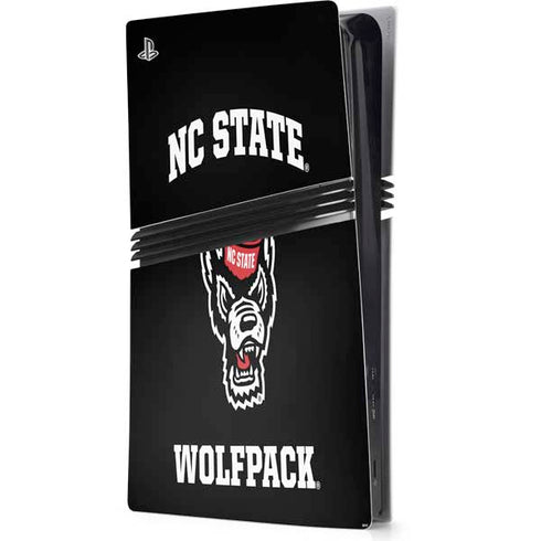 North Carolina State University NC Wolfpack PS5 Pro Console Skin