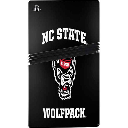 North Carolina State University NC Wolfpack PS5 Pro Console Skin