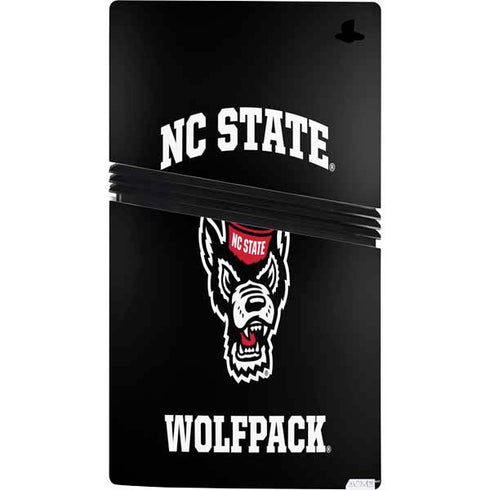 North Carolina State University NC Wolfpack PS5 Pro Console Skin
