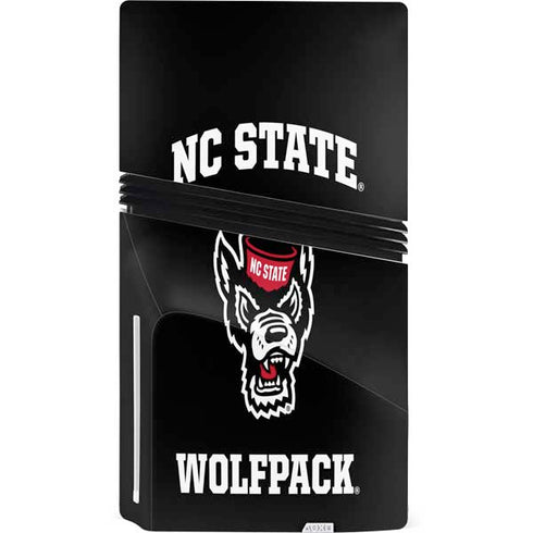 North Carolina State University NC Wolfpack PS5 Pro Disk Console Skin