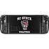 North Carolina State University NC Wolfpack Steam Deck Handheld Gaming Computer OLED Skin