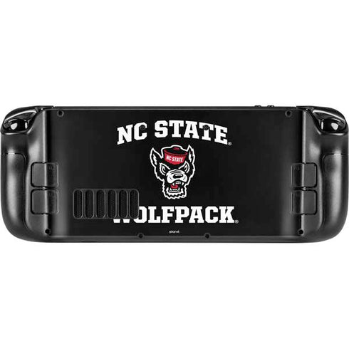 North Carolina State University NC Wolfpack Steam Deck Handheld Gaming Computer Skin