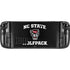 North Carolina State University NC Wolfpack Steam Deck Handheld Gaming Computer Skin