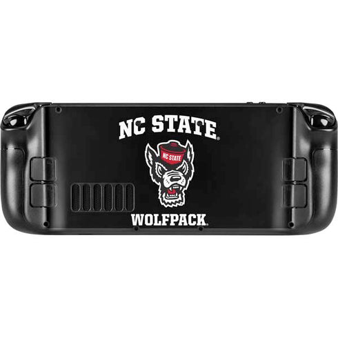 North Carolina State University NC Wolfpack Steam Deck Handheld Gaming Computer Skin