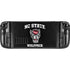 North Carolina State University NC Wolfpack Steam Deck Handheld Gaming Computer Skin