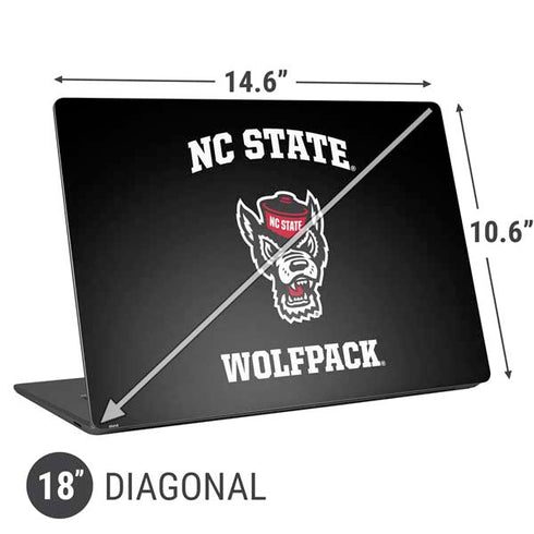 North Carolina State University NC Wolfpack Universal Laptop 18in (14.6 x 10.6in) Skin