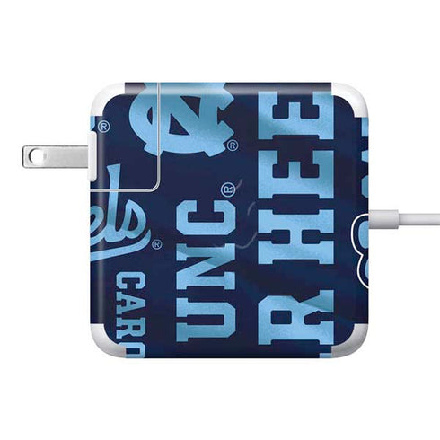 University of North Carolina Tar Heels 85W Power Adapter (15 and 17 inch MacBook Pro Charger) Skin