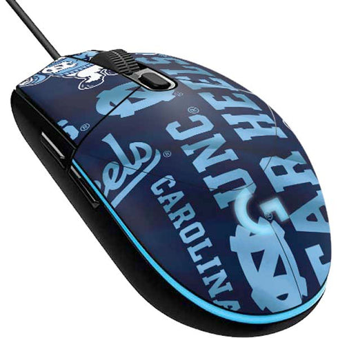 University of North Carolina Tar Heels G203 Prodigy RGB Wired Gaming Mouse Skin