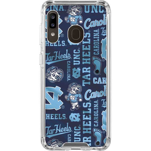 University of North Carolina Tar Heels Galaxy A30 Clear Case