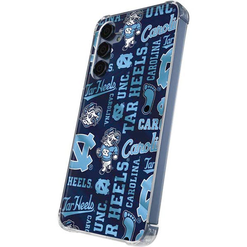 University of North Carolina Tar Heels Galaxy A35 5G Clear Case
