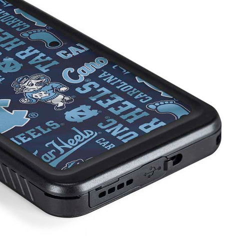 University of North Carolina Tar Heels Galaxy S23 Plus Waterproof Case