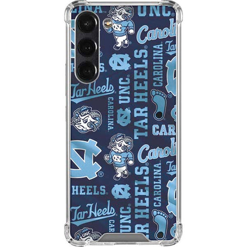 University of North Carolina Tar Heels Galaxy S24 FE Clear Case