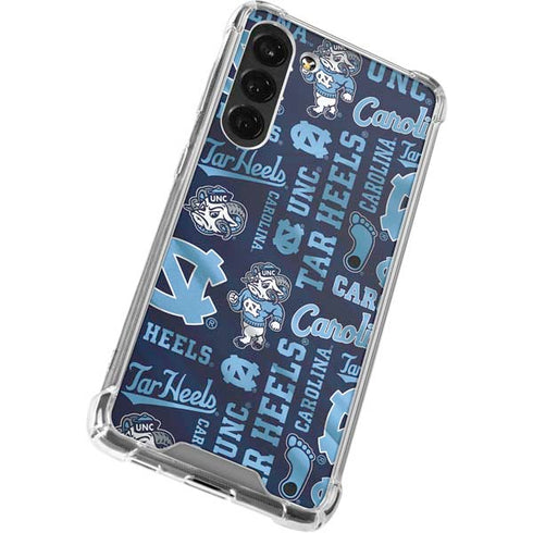 University of North Carolina Tar Heels Galaxy S24 FE Clear Case