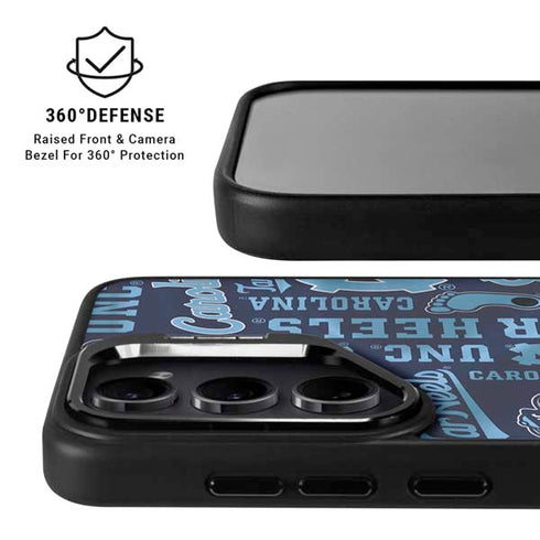 University of North Carolina Tar Heels Galaxy S24 FE Kickstand Case
