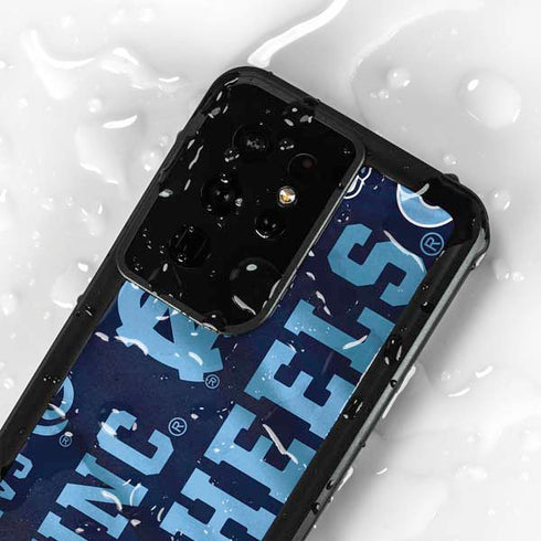 University of North Carolina Tar Heels Galaxy S24 Ultra Waterproof Case