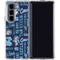 University of North Carolina Tar Heels Galaxy Z Fold5 5G Clear Case
