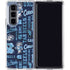 University of North Carolina Tar Heels Galaxy Z Fold5 5G Clear Case