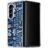 University of North Carolina Tar Heels Galaxy Z Fold5 5G Clear Case