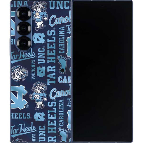University of North Carolina Tar Heels Galaxy Z Fold6 Skin