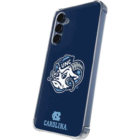 University of North Carolina Tar Heels Icon Galaxy A35 5G Clear Case