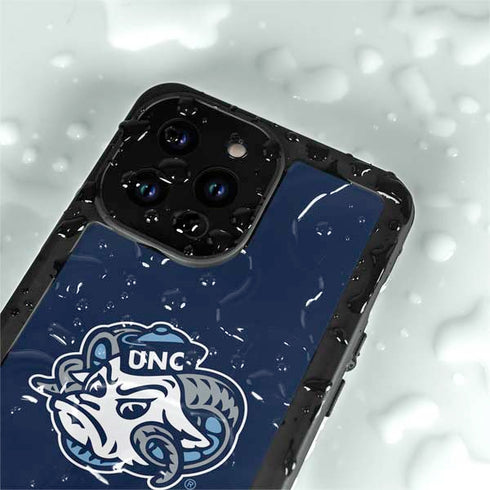 University of North Carolina Tar Heels Icon iPhone 15 Pro Waterproof Case