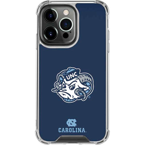 University of North Carolina Tar Heels Icon iPhone 16 Pro Clear Case
