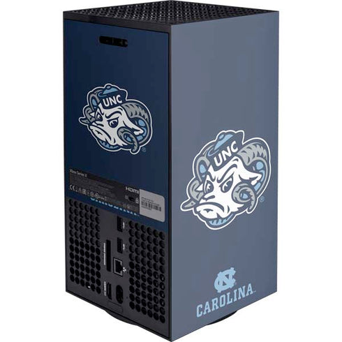 University of North Carolina Tar Heels Icon XBox Series X Digital Edition Console Skin